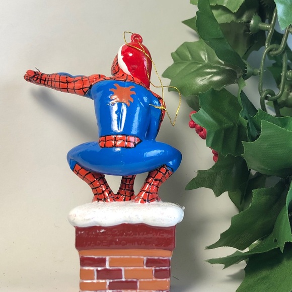 🌟 SOLD 🌟Spiderman Christmas Ornament - Picture 3 of 6